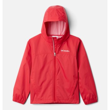 Columbia Glennaker Rain, Chamarras Azules Rojos Para Niño | 485671-HWR